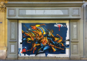 RÉZINE 69 - American Graffiti - fresque pour l'exposition du Collectif AVC à Marseille 3013
